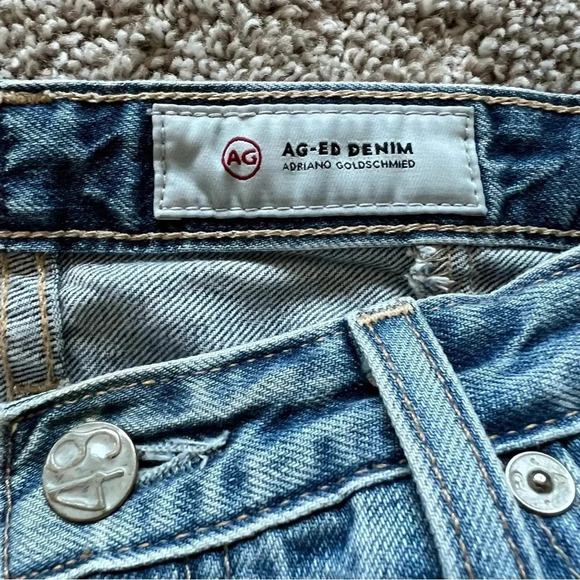 NWOT AG Phoebe Vintage High Waist Tapered Straight Leg Jeans 18 Years Vaulted 28 - Picture 12 of 13